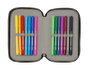 Safta Plumier Doble pqño 29 piezas 12,5x19,5x4 cm Estuche escolar