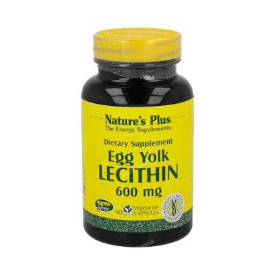 NATURES PLUS Lecitina De Huevo 600Mg 180 Cápsulas