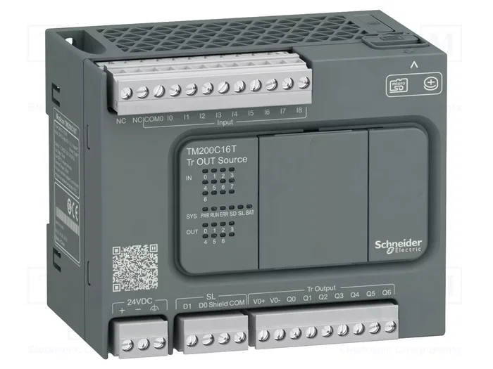 SCHNEIDER ELECTRIC Modicon M200 TM200C16T Controlador Programable PLC SCHNEIDER ELECTRIC Modicon M200 TM200C16T Controlador Programable PLC