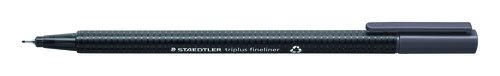 STAEDTLER Triplus Fineliner Gris (Set de 10) STAEDTLER Triplus Fineliner Gris (Set de 10)