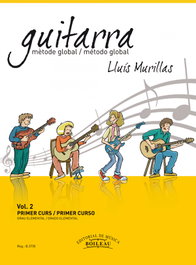 BOILEAU, Guitarra: método global/método global Vol. 2