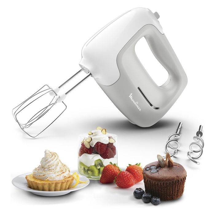 Tefal Batidora de Mano PrepMix HT HT450B 450W Blanco Tefal Batidora de Mano PrepMix HT HT450B 450W Blanco