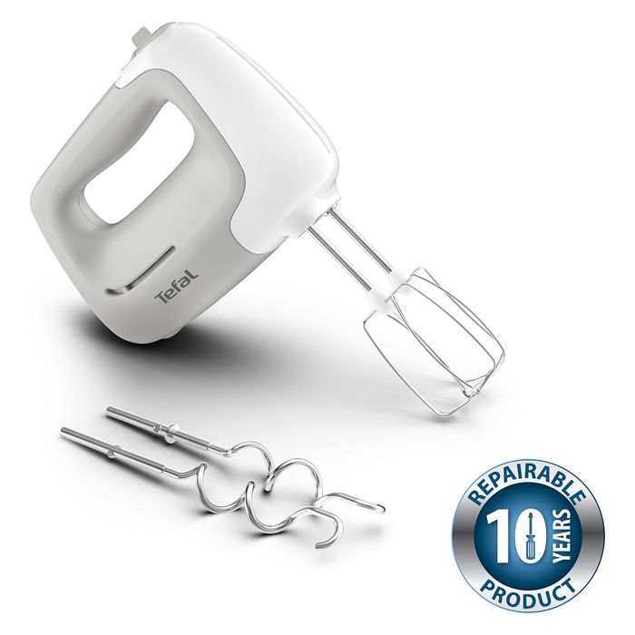 Tefal Batidora de Mano PrepMix HT HT450B 450W Blanco Tefal Batidora de Mano PrepMix HT HT450B 450W Blanco