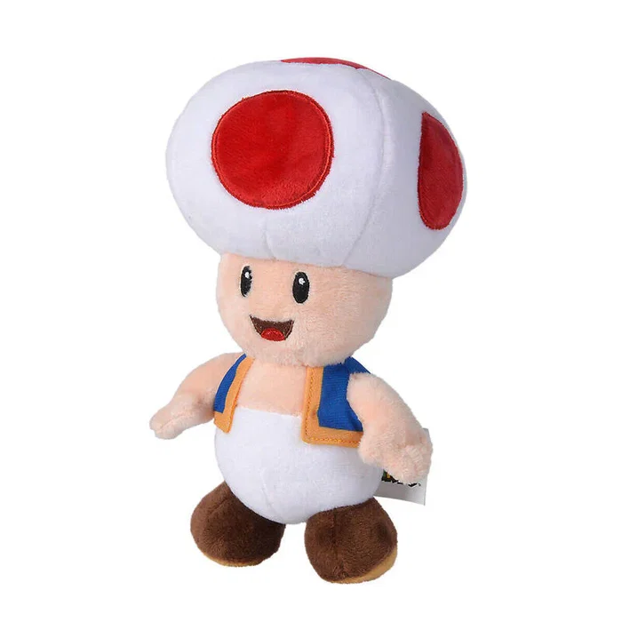 Nintendo Super Mario Toad Peluche 20cm 4006592074463