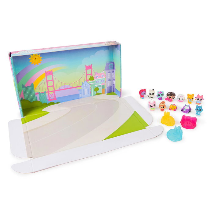 Spin Master La Casa de Gabby Mini Figuras 6073717 Pack 15 Personajes para Niños +3 Años