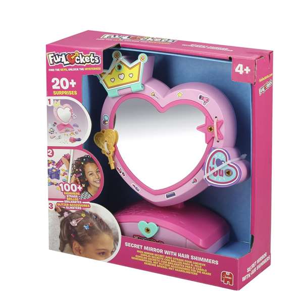 Diset Espejo Secreto Fun Lockets con Compartimentos, Más de 20 Sorpresas y Aplicador con Brillos para el Pelo Diset Espejo Secreto Fun Lockets con Compartimentos, Más de 20 Sorpresas y Aplicador con Brillos para el Pelo