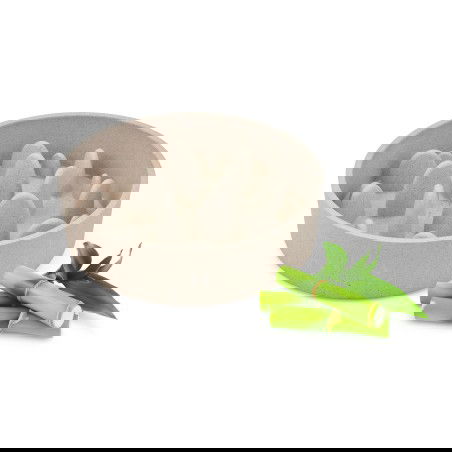 Nayeco Comedero Slow para Perro de Bambú, Antideslizante, para Alimentación Lenta, 800 mL, Color Beige Nayeco Comedero Slow para Perro de Bambú, Antideslizante, para Alimentación Lenta, 800 mL, Color Beige