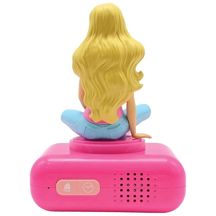 Lexibook Despertador digital Barbie con luz nocturna y efectos de sonido