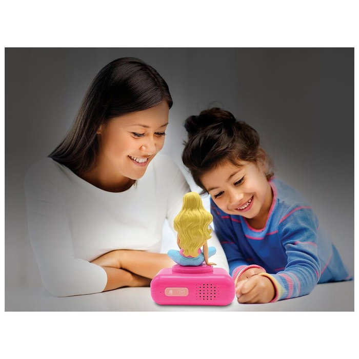 Lexibook Despertador digital Barbie con luz nocturna y efectos de sonido