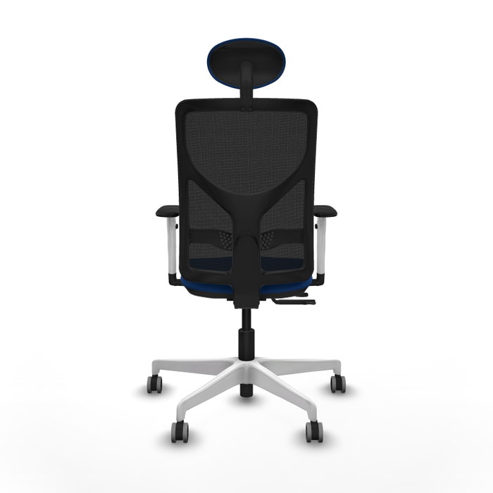 PIQUERAS Y CRESPO Silla de oficina Motilla Azul con mecanismo Sincro/Traslack PIQUERAS Y CRESPO Silla de oficina Motilla Azul con mecanismo Sincro/Traslack