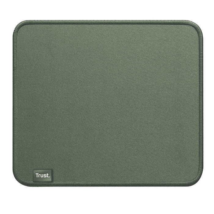 Trust Boye Eco - Alfombrilla de Ratón Ecológica, Caucho, Superficie PET, Tamaño Mediano 250 x 210 mm, Color Verde