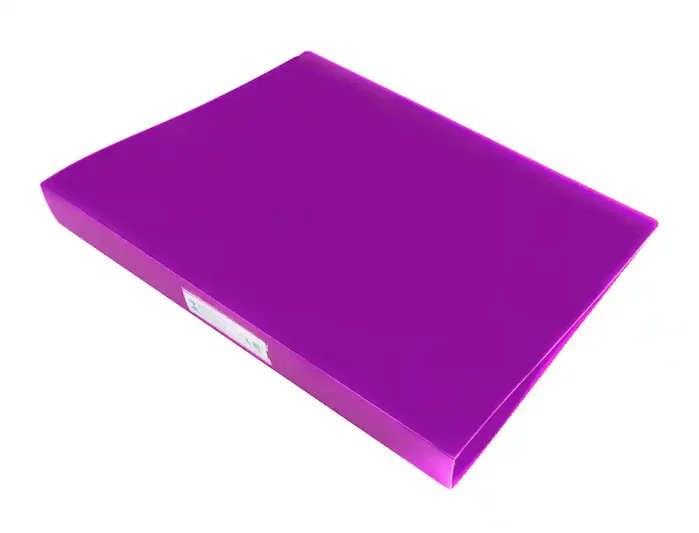 Liderpapel Carpeta de 4 anillas 25 mm Lavanda Opaco DIN A4