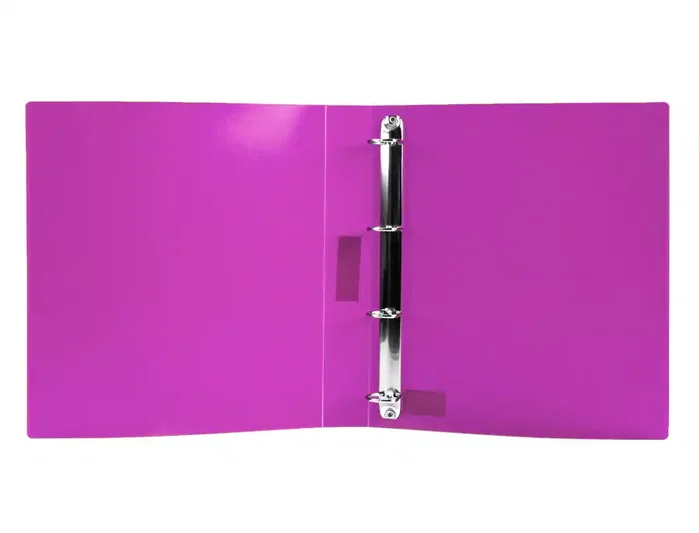 Liderpapel Carpeta de 4 anillas 25 mm Lavanda Opaco DIN A4