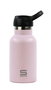 Botella Térmica Safta Rosa empolvado Rosa Silicona Acero Inoxidable