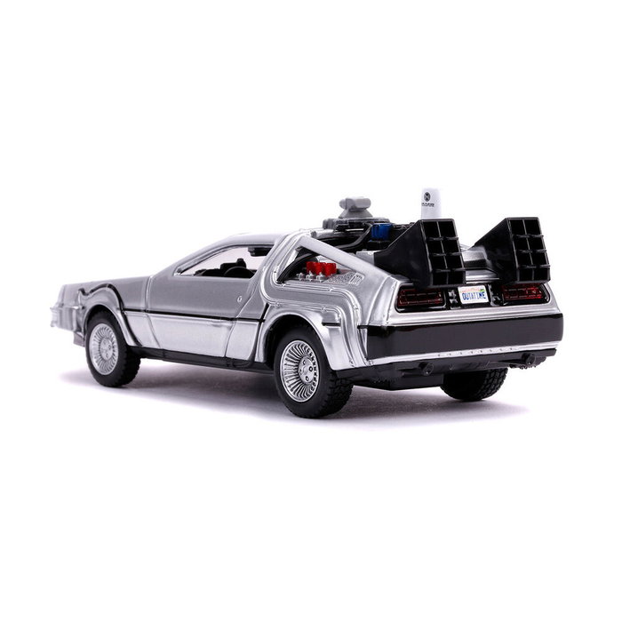 JADA TOYS Replica Coche DLorean Time Machine Regreso al Futuro II Escala 1:32