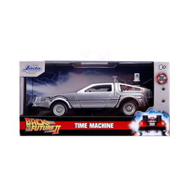 JADA TOYS Replica Coche DLorean Time Machine Regreso al Futuro II Escala 1:32