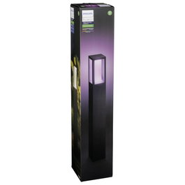 Philips Hue Impress Lámpara de poste para exteriores LED, negro