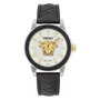 Versace VE9I00124 con correa de piel negra y esfera blanca