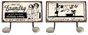 DKD Home Decor Perchero de Pared Metal para Lavandería, Surtido de 2 Unidades