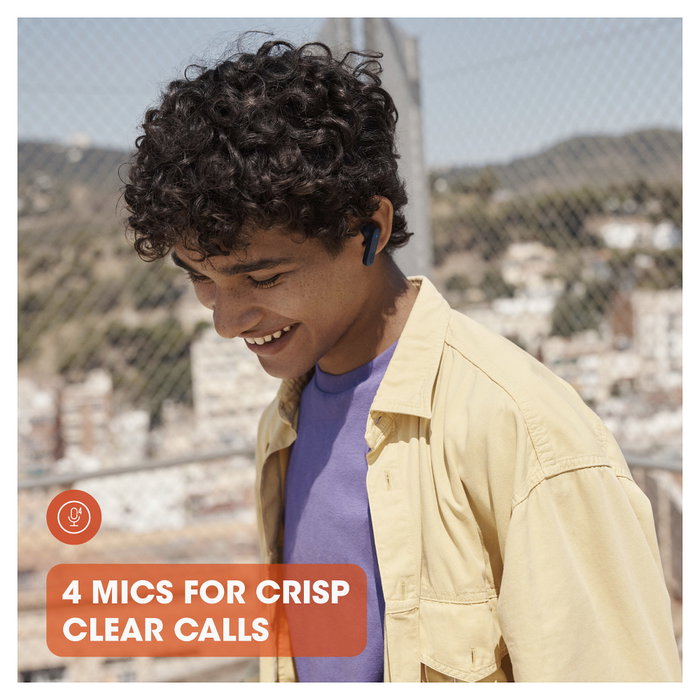 JBL Tune 230NC TWS Auriculares In-ear con Cancelación de Ruido, Negro