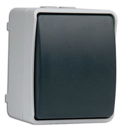 Simon Interruptor/Conmutador Estanca Superficial 10/16A 250V