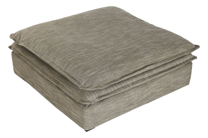 DKD Home Decor Módulo Auxiliar Sofá Verde Poliéster Lino