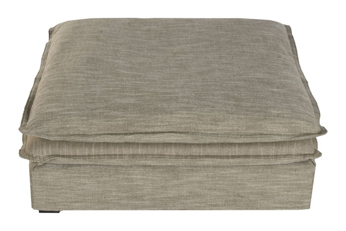 DKD Home Decor Módulo Auxiliar Sofá Verde Poliéster Lino