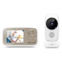 Motorola VM483 Vigilabebés de vídeo Oro, Blanco