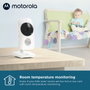 Motorola VM483 Vigilabebés de vídeo Oro, Blanco