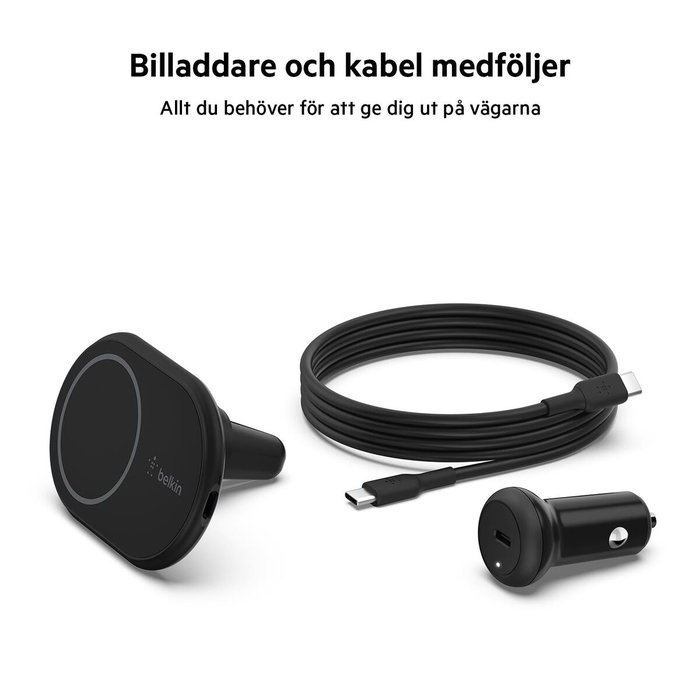 Belkin BOOST Charge Magnetic Wireless Car Charger 10W Negro Belkin BOOST Charge Magnetic Wireless Car Charger 10W Negro