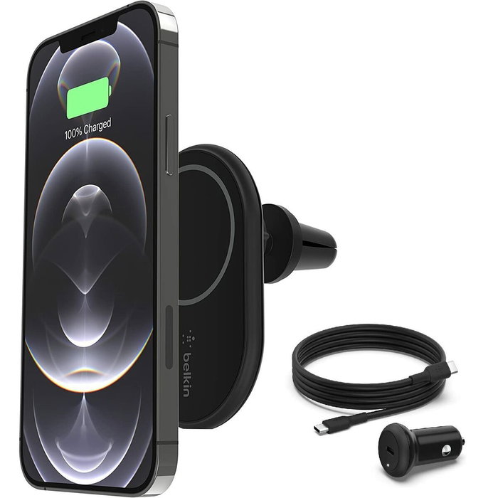 Belkin BOOST Charge Magnetic Wireless Car Charger 10W Negro Belkin BOOST Charge Magnetic Wireless Car Charger 10W Negro