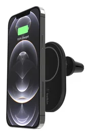Belkin Cargador Inalámbrico Magnético para Dispositivos Móviles Negro WIC004BTBK