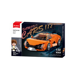 SLUBAN Coche Famoso Model Bricks 1/32 - 265 Piezas