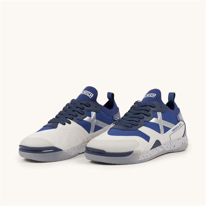 Zapatillas de Fútbol Sala para Adultos Munich Gresca 2.0 08 Azul XL Zapatillas de Fútbol Sala para Adultos Munich Gresca 2.0 08 Azul XL