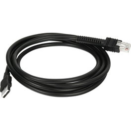 Cable USB Zebra CBA-U46-S07ZAR Negro 2 m