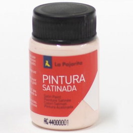 LA PAJARITA Pack de 6 botes de pintura satinada rosa base látex de 35 ml