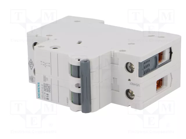SIEMENS 5SL6216-6 Interruptor magnetotérmico 16A 2 polos B SIEMENS 5SL6216-6 Interruptor magnetotérmico 16A 2 polos B