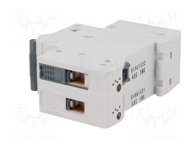 SIEMENS 5SL6216-6 Interruptor magnetotérmico 16A 2 polos B SIEMENS 5SL6216-6 Interruptor magnetotérmico 16A 2 polos B