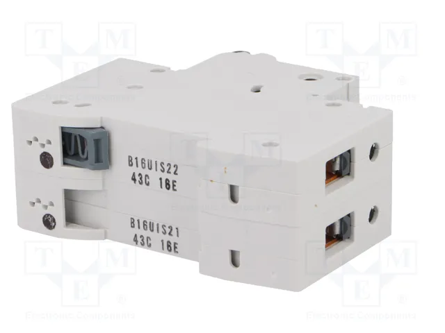 SIEMENS 5SL6216-6 Interruptor magnetotérmico 16A 2 polos B SIEMENS 5SL6216-6 Interruptor magnetotérmico 16A 2 polos B