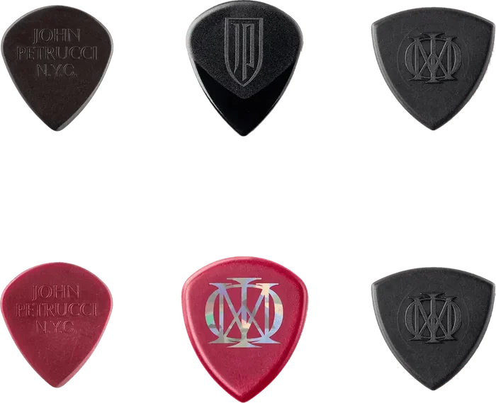 Dunlop Pack Variety John Petrucci Signature, Pack De 6 Unidades Púas Guitarra
