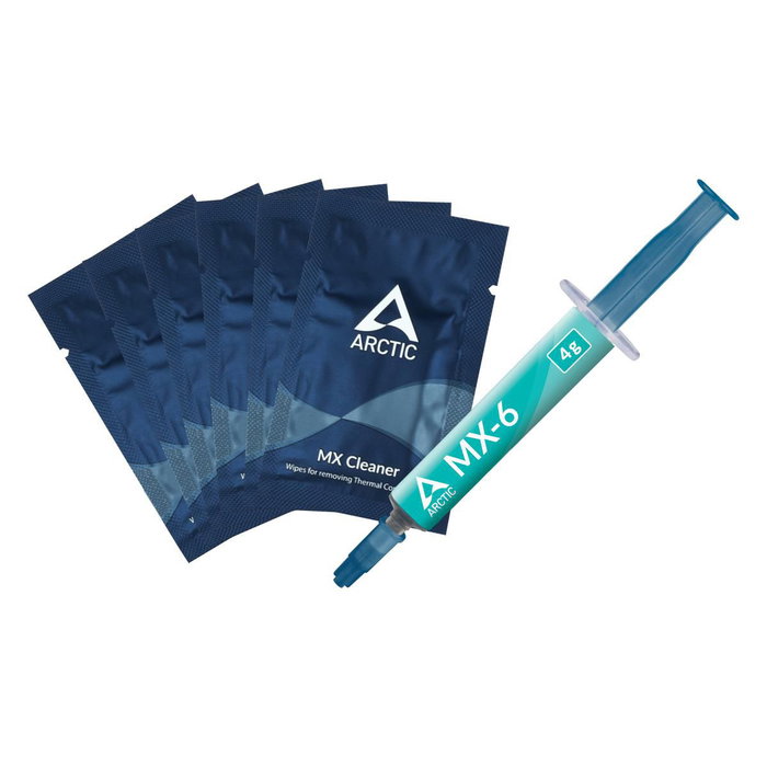 ARCTIC MX-6 Pasta Térmica 4g con 6x MX Cleaner ARCTIC MX-6 Pasta Térmica 4g con 6x MX Cleaner