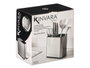 Kinvara Tacoma Portautensilios Acero Inoxidable 19.5x20x11.8 cm (Set de 12)