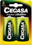 Cegasa Pilas Super Alkaline LR20 D (Blíster de 2 unidades)