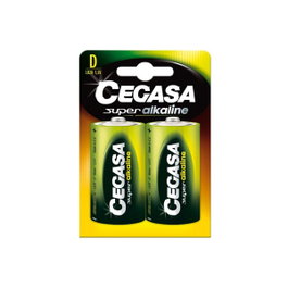 Cegasa Pilas Super Alkaline LR20 Blíster de 2 unidades