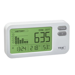 Tfa AIRCO2NTROL COACH Monitor de CO2 Blanco