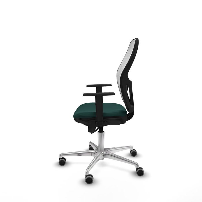 PIQUERAS Y CRESPO Silla de oficina Jorquera Verde Botella y Blanco PIQUERAS Y CRESPO Silla de oficina Jorquera Verde Botella y Blanco