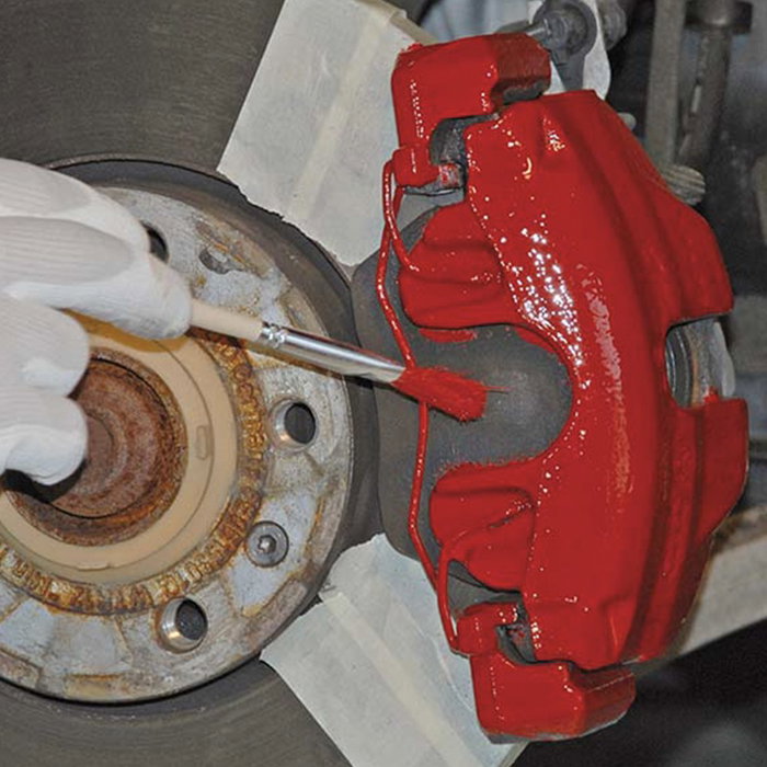 Foliatec FO2194 Kit de Pintura Roja Performance para Pinzas de Freno - 4 Componentes, Acabado Deportivo, Protección y Alta Resistencia