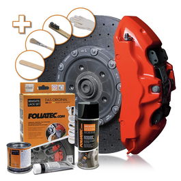 Foliatec FO2194 Set Pintura Pinza Freno Rojo Performance 4 Componentes