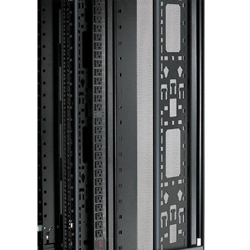 APC AR7502 Kit Panel de Gestión de Cables para Bastidor, Negro, 42U, 2 Piezas, Compatible con SMX1000CUS, SMX1500RM2UCNCUS