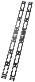 APC AR7502 Kit Panel de Gestión de Cables para Bastidor, Negro, 42U, 2 Piezas, Compatible con SMX1000CUS, SMX1500RM2UCNCUS